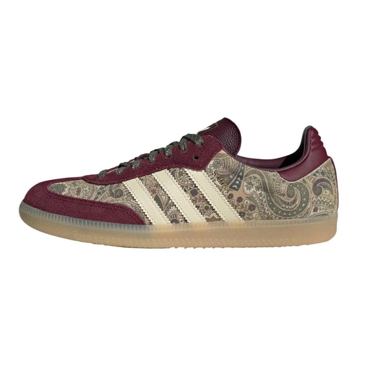 Adidas Women'S Samba 'Liberty' Floral Shoes - Classic Suede & Leather Female Streetstyle Footwear with Narrow Fit, Sporty Chic, Walking, Retro, round Toe, Everyday, Runs Small, Casual, Us W 5, Casual Trendy Sneakers, All Day Sneakers, Women'S Shoes, Samba